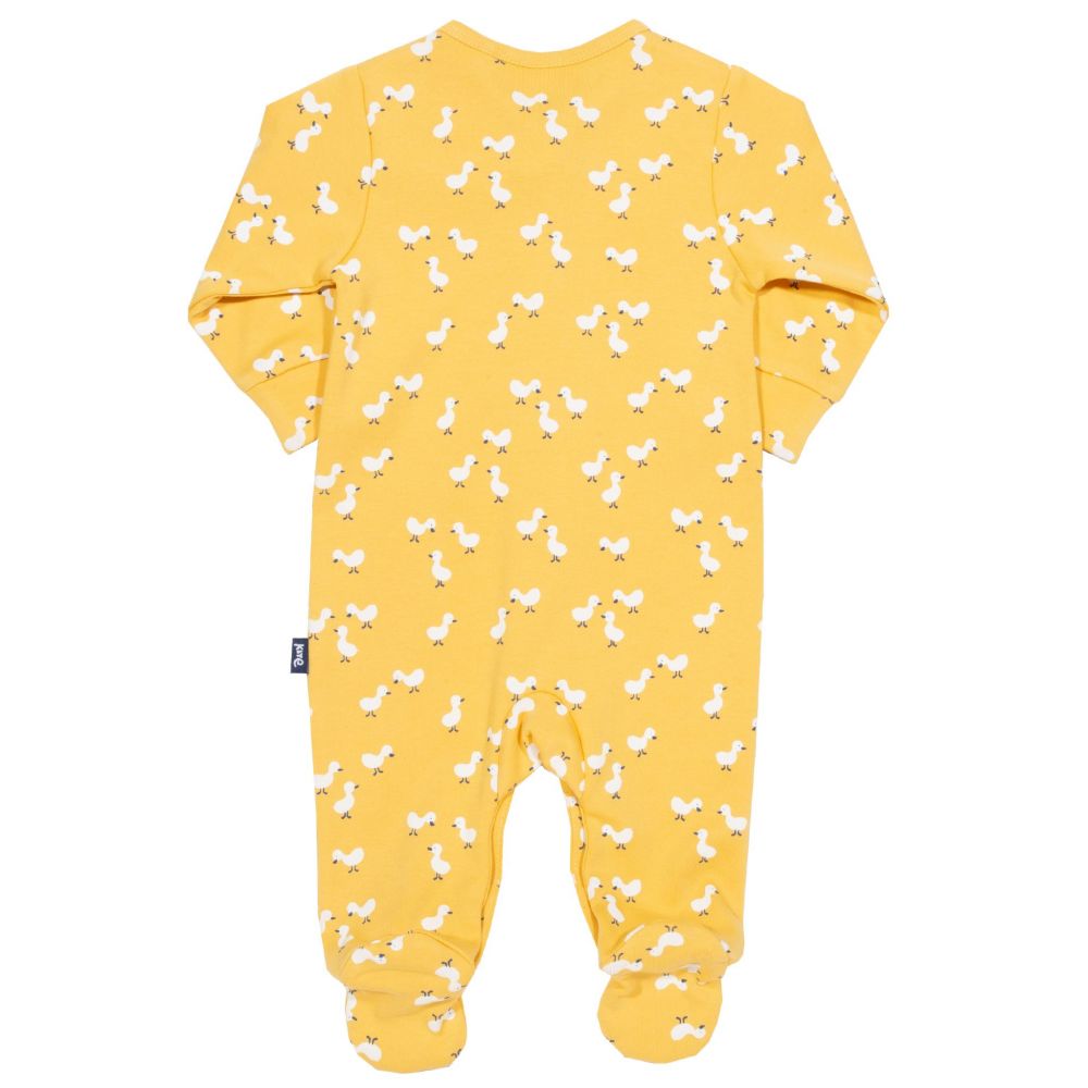 Schlafanzug Kleine Enten gelb