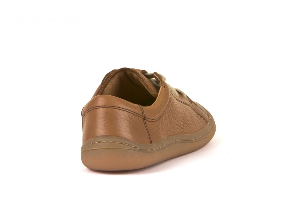 Barefoot Sneaker Schnürer cognac