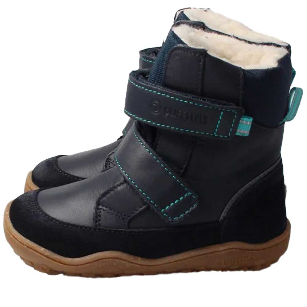 Pekari Klettstiefel Tex Wolle marine