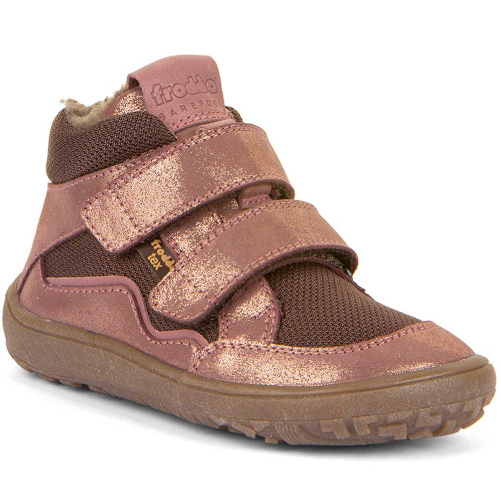 Barefoot Kletter Tex Wool pink/gold