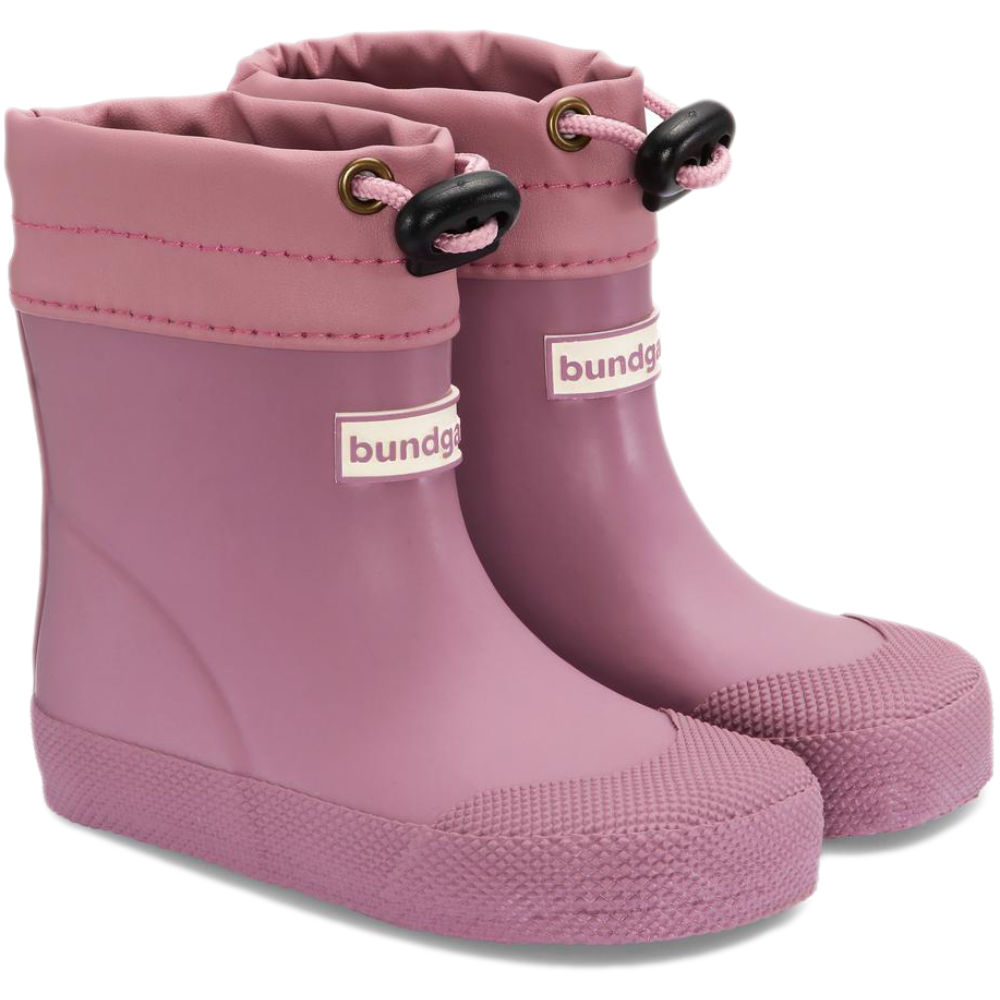 Rosafarbene Gummistiefel