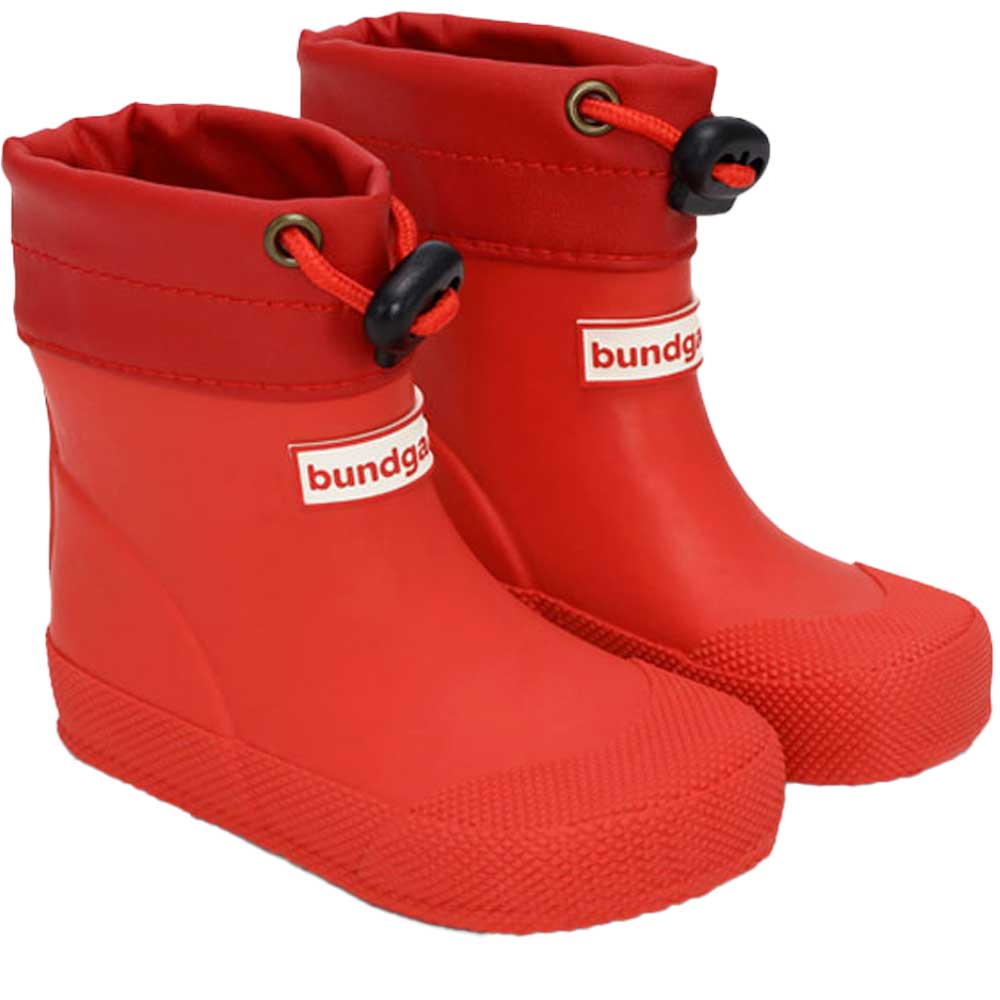 Roter Gummistiefel