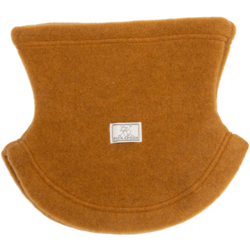 Schlupfschal Wollfleece caramel