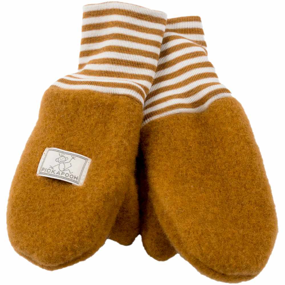 Fäustel Wollfleece caramel