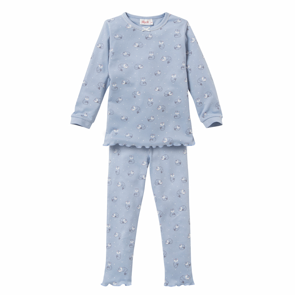 Pyjama Fuchs hellblau