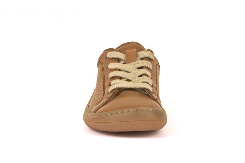 Barefoot Sneaker Schnürer cognac