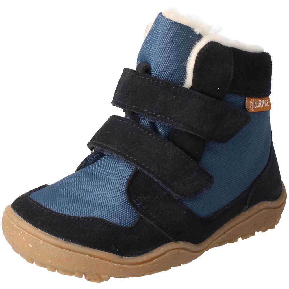 Eisbär Klettstiefel Tex Wolle marine