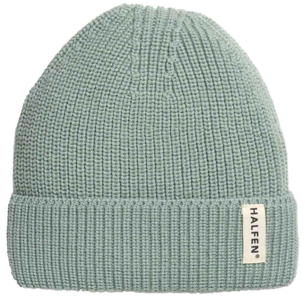 Strick-Beanie Merino mint